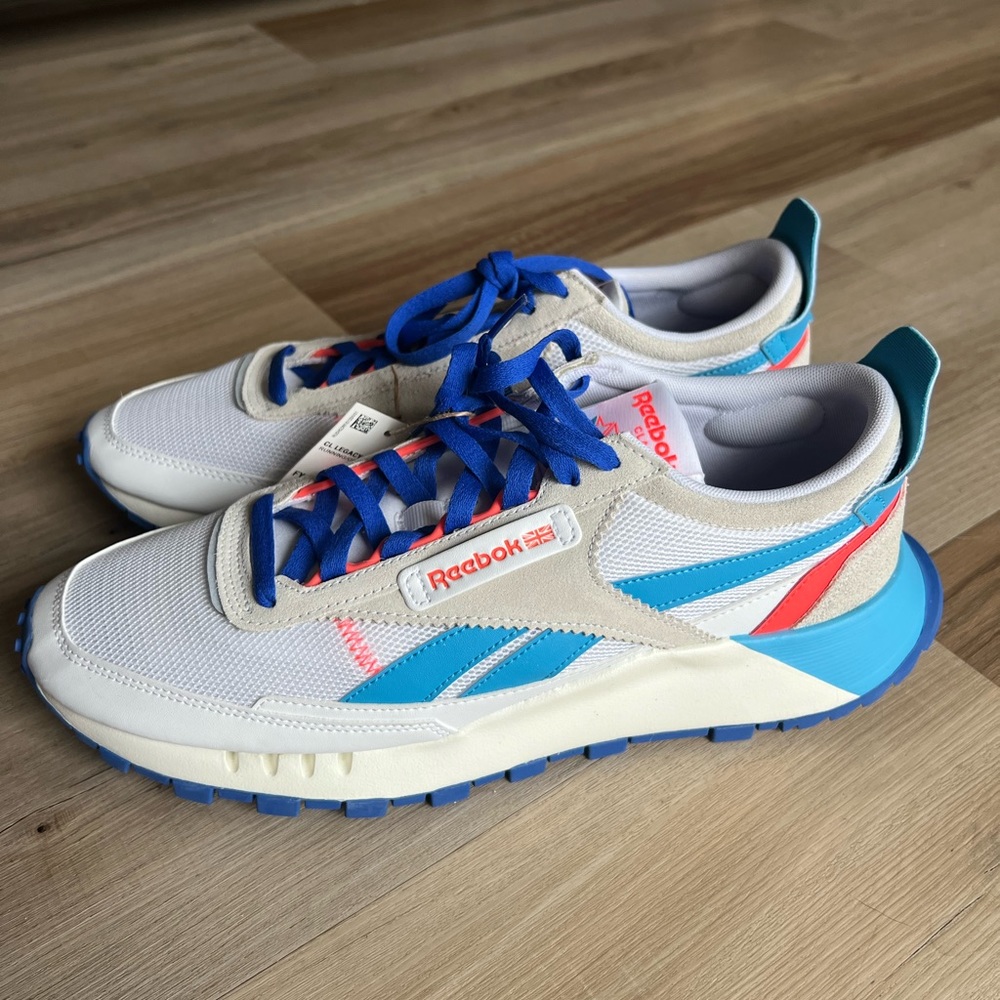 Reebok Classic Leather Legacy White Court Blue FY7750